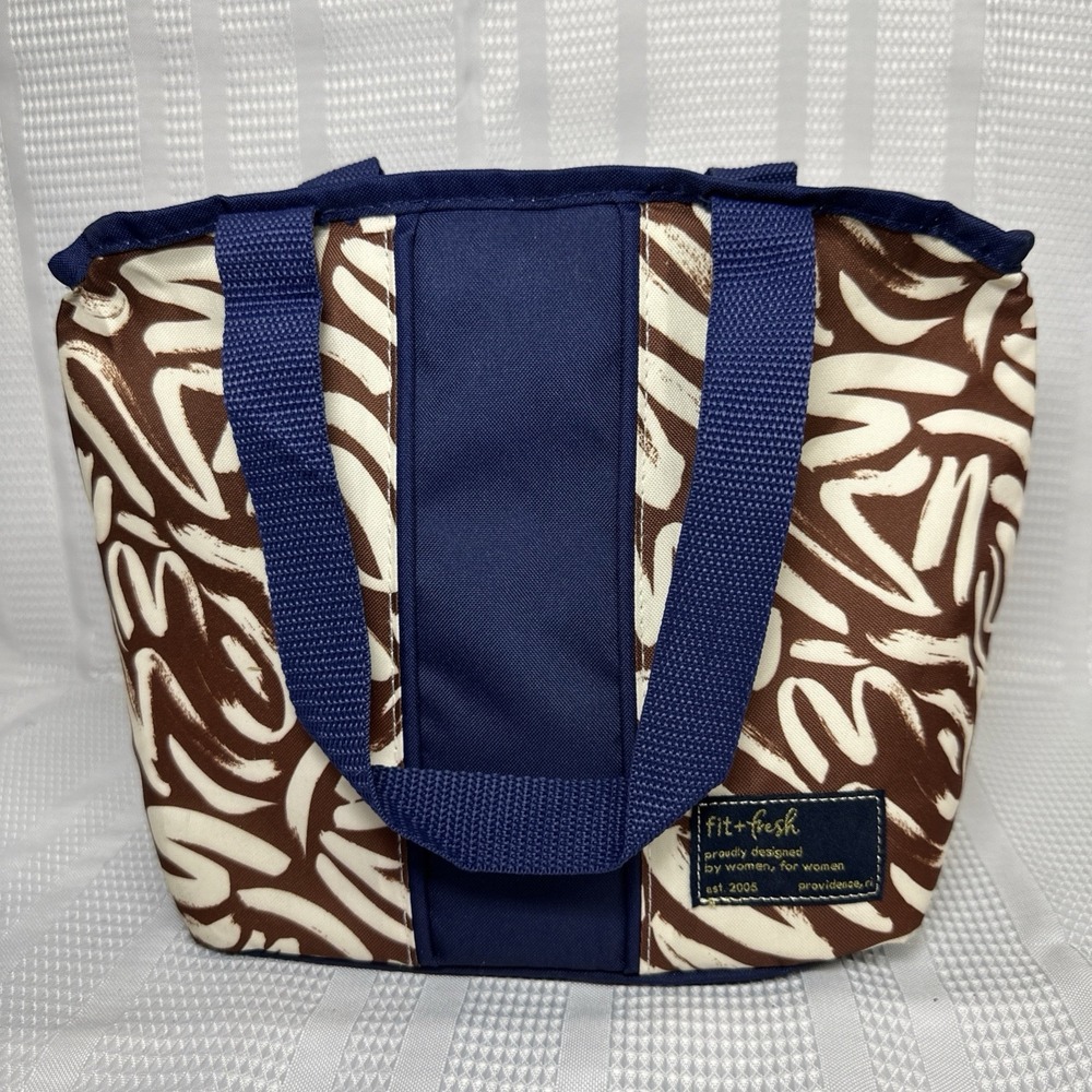 Fit and Fresh Lunch Bag Pre-owned Blue Insulated Cooler